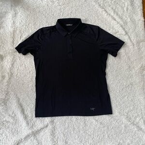 Arc’Teryx Men's Black Polo Shirt